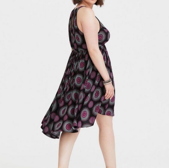 Torrid Medallion Print Dress - Picture 3 of 3